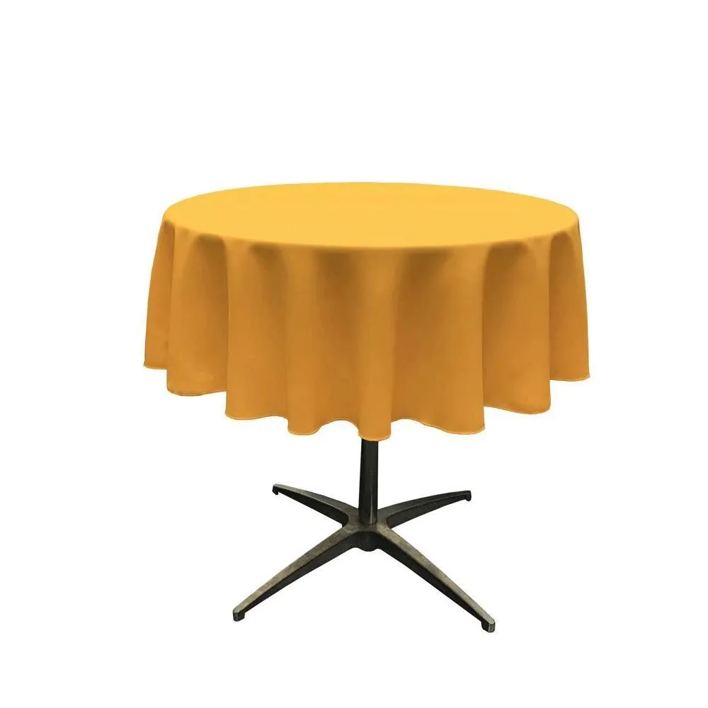 51" Polyester Round Tablecloth (18 Colors)