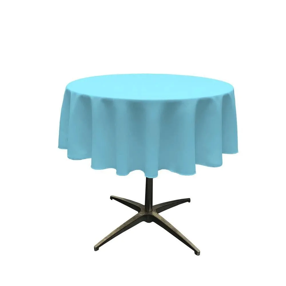 51" Polyester Round Tablecloth (18 Colors)