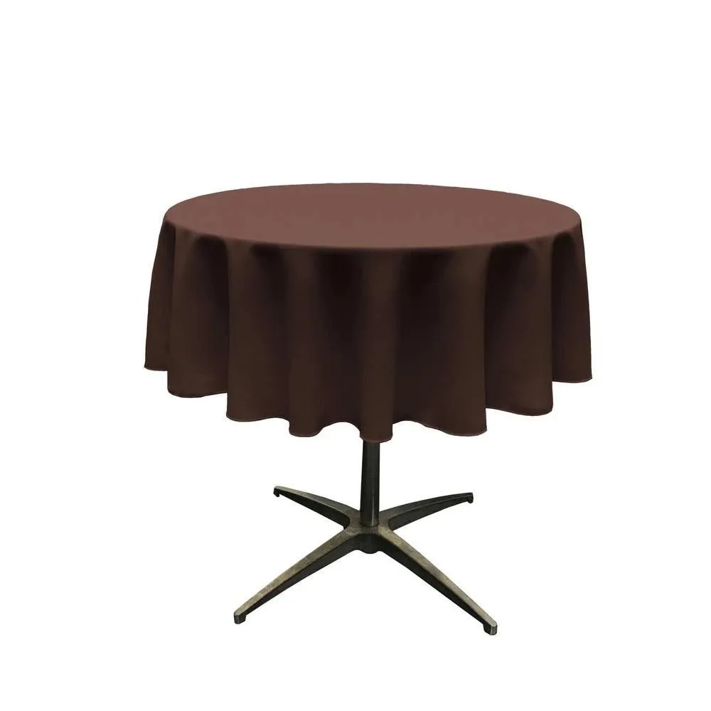 51" Polyester Round Tablecloth (18 Colors)