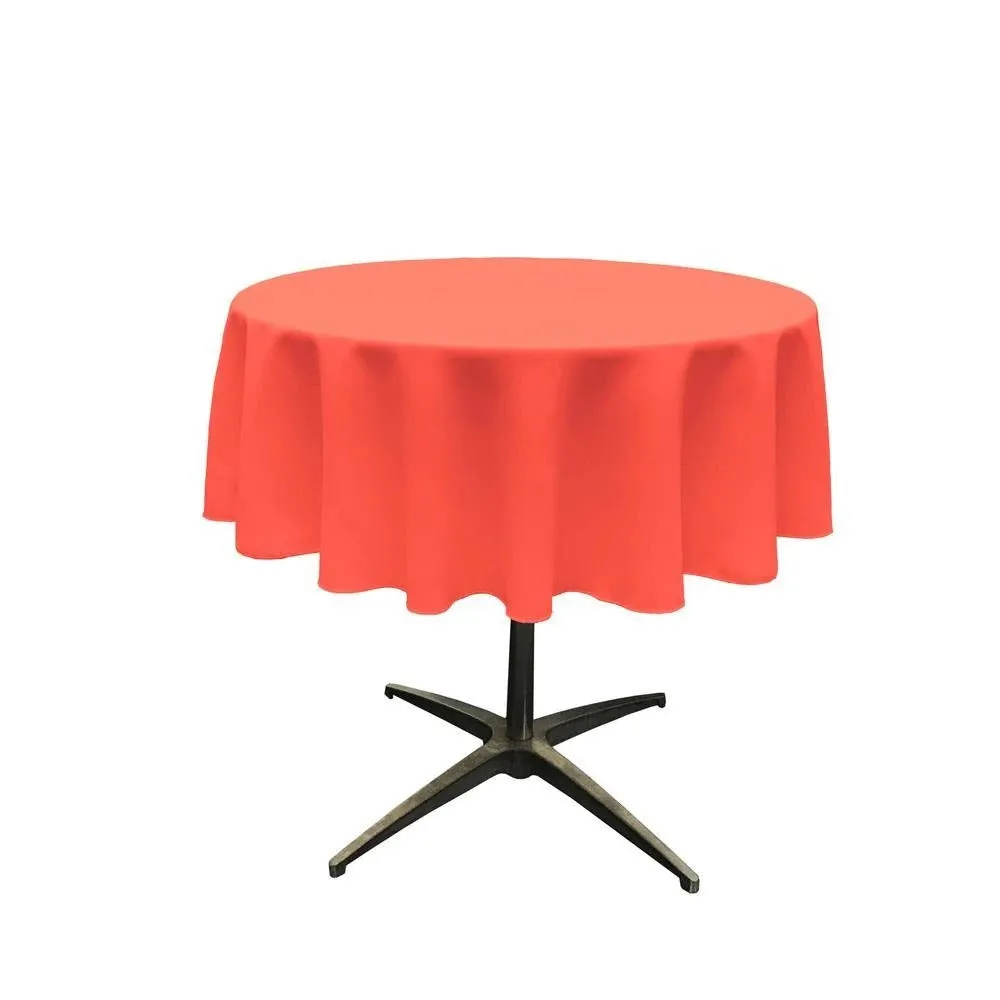 51" Polyester Round Tablecloth (18 Colors)