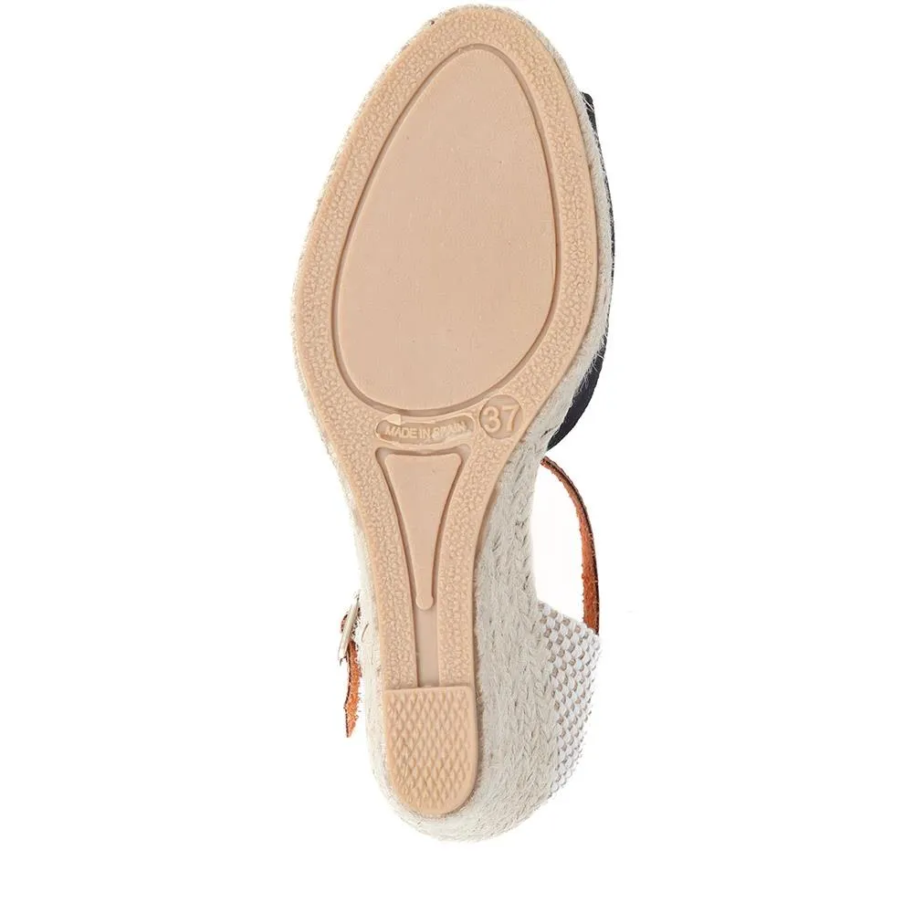 Adjustable Espadrille Sandals  - VUL39001 / 326 113