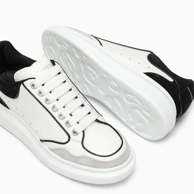 ALEXANDER MCQUEEN Futuristic Mixed Colour Leather Sneakers for Men