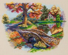 Autumn Landscape K-103 Counted Cross-Stitch Kit