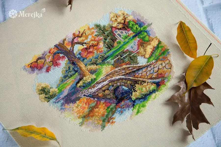 Autumn Landscape K-103 Counted Cross-Stitch Kit