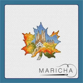 Barcelona - PDF Cross Stitch Pattern