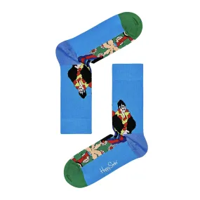 Beatles Pepperland Blue Sock