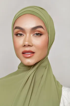 Chiffon LITE Hijab - Fern