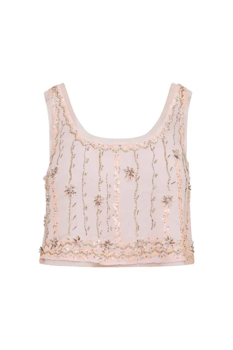 Ensor Embellished Crop Top