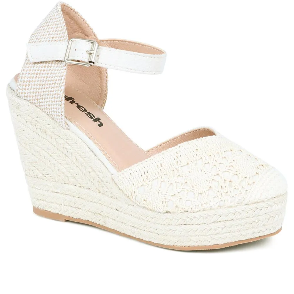 Espadrille Wedge Sandals - XTI37510 / 323 880