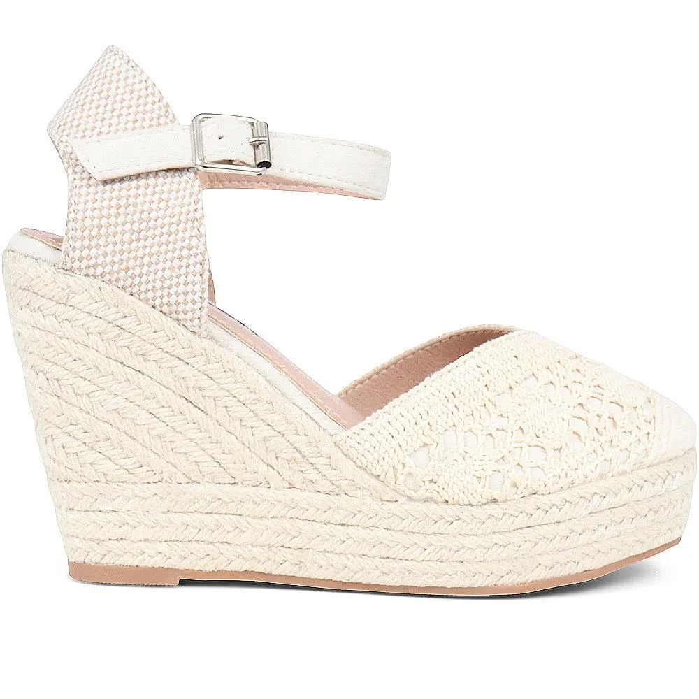 Espadrille Wedge Sandals - XTI37510 / 323 880