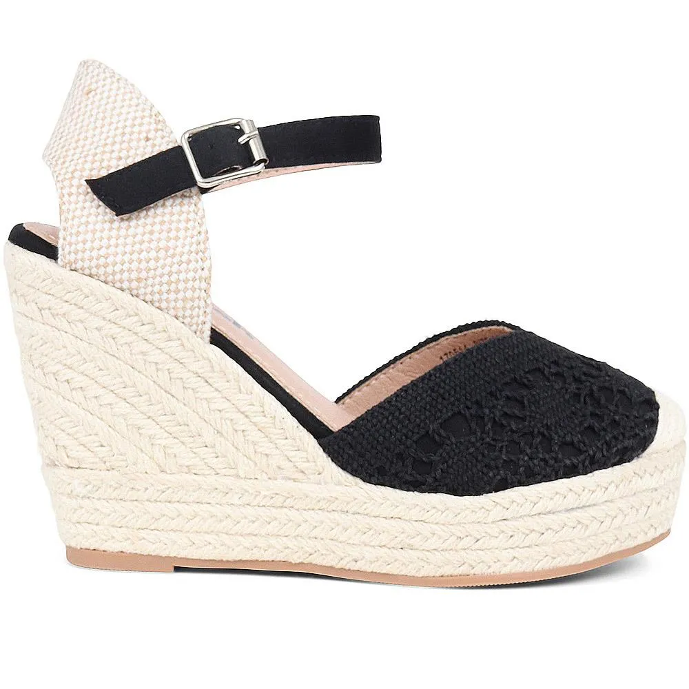 Espadrille Wedge Sandals - XTI37510 / 323 880