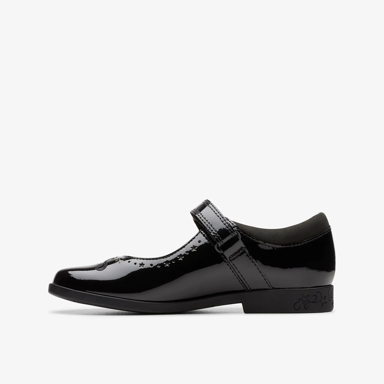 Girls - Lock Magic Kid. Black Patent