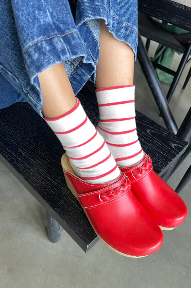 Le Bon Shoppe Wally Candy Cane Socks