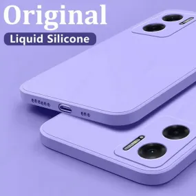 Liquid Silicone Shockproof Xiaomi Phone Cover