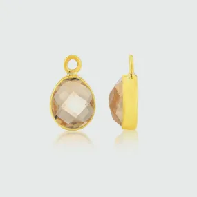 Manhattan Gold & Citrine Interchangeable Gemstone Drops