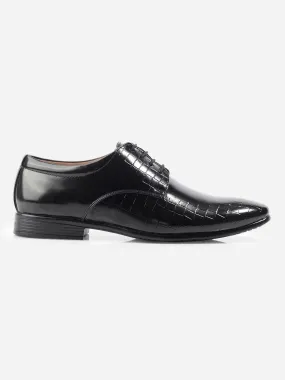 Men's Black Regular Toe Lace Up Formal (IX1072)