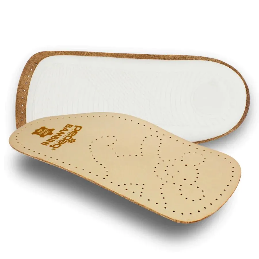 Pedag Bambini Kids Leather Orthotic Arch Support Insoles (Made in Germany)