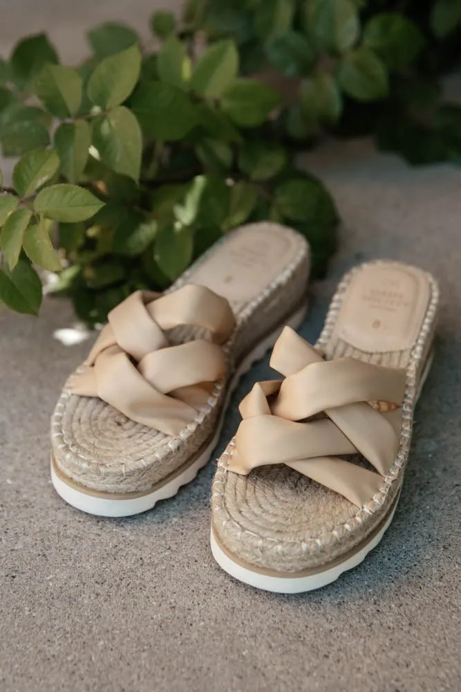 Rebel Espadrilles in Nude - FINAL SALE