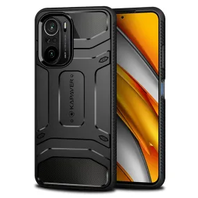 Redmi K40 / Redmi K40 Pro / Redmi K40 Pro Plus / Mi 11X / Mi 11X Pro / Poco F3 Back Cover Case | Rugged - Black