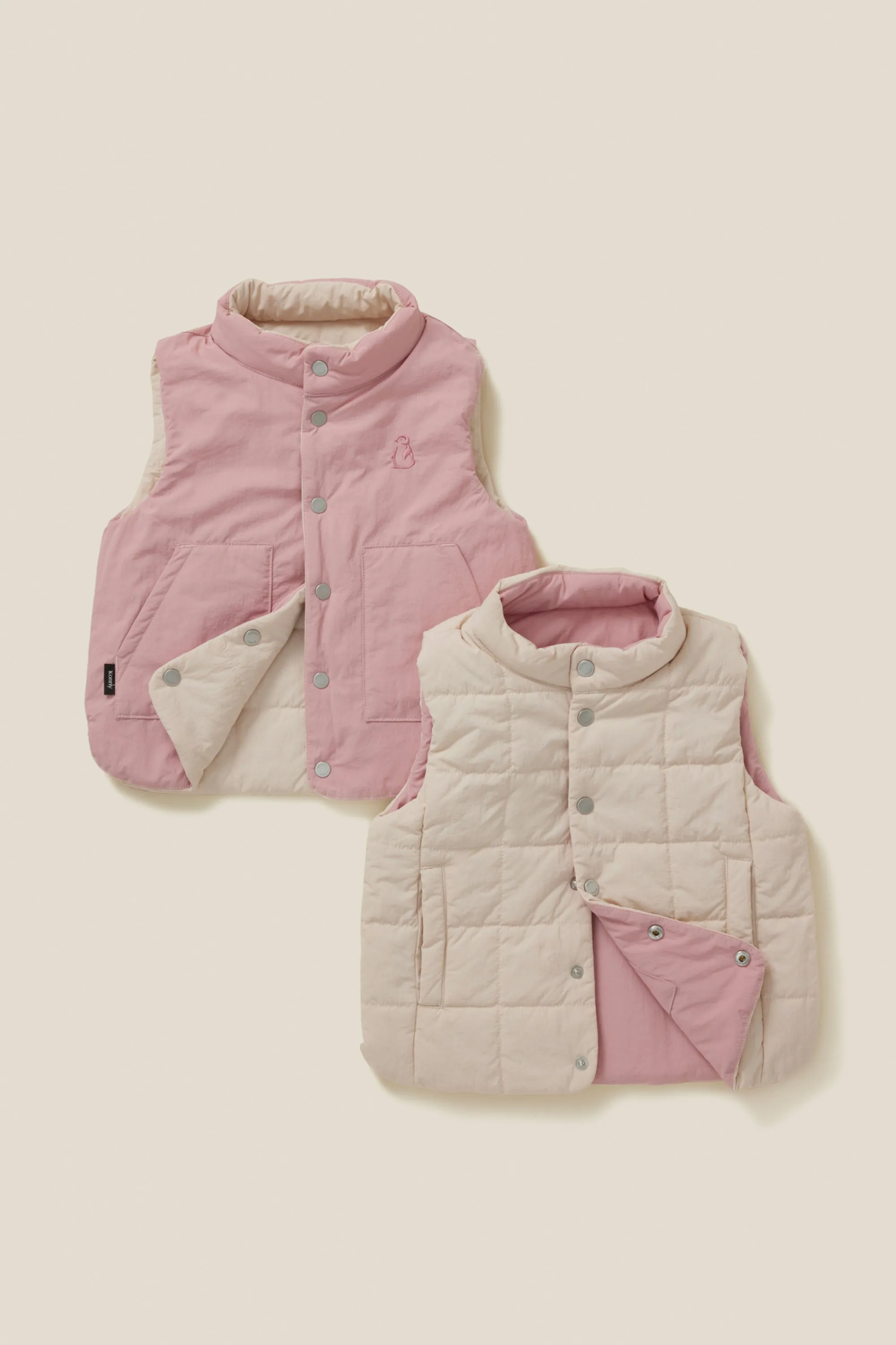 Reversible Padded Vest (2-6Y)