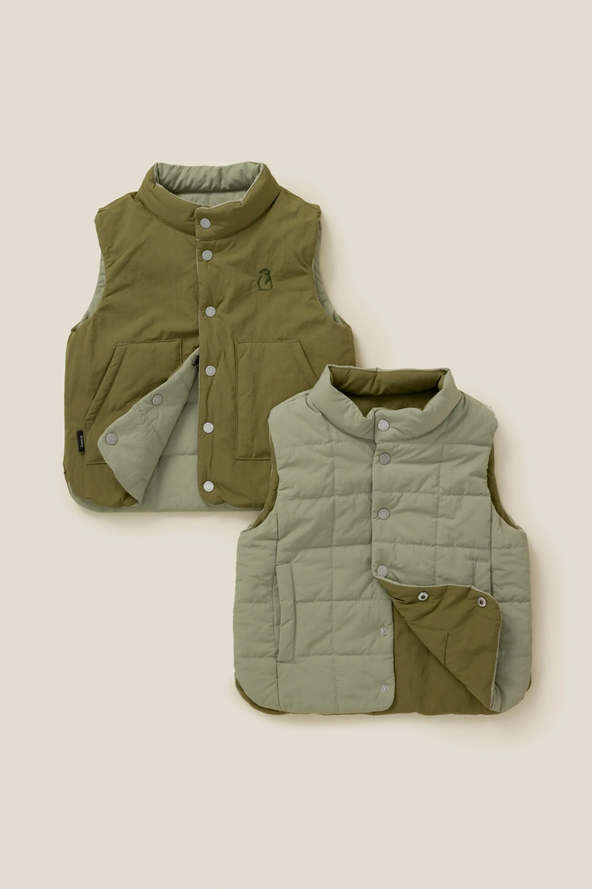 Reversible Padded Vest (2-6Y)