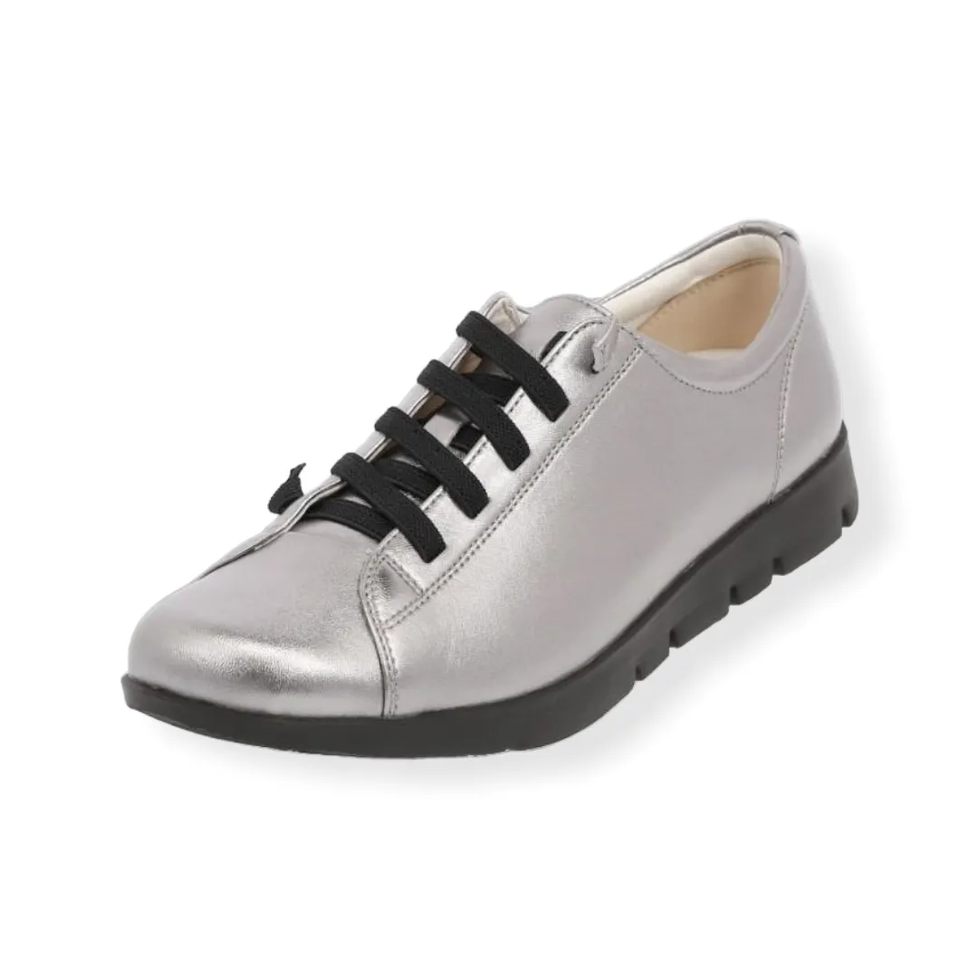 Sheepskin elastic shoelace Sneaker  #FJ053