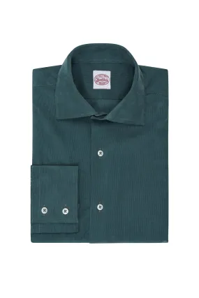 Teal Cotton Cord Shirt