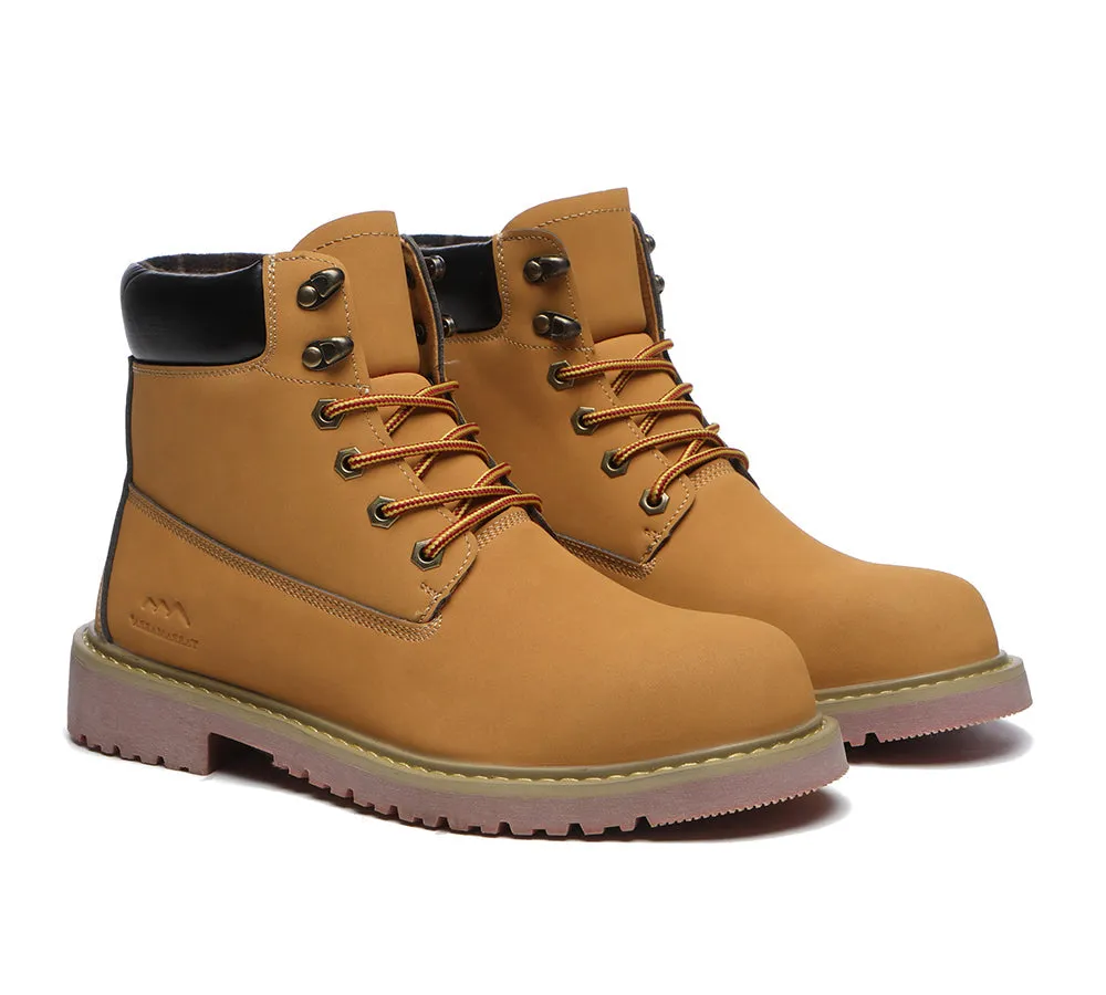 Work Safety Lace Up Boots Men Jaden