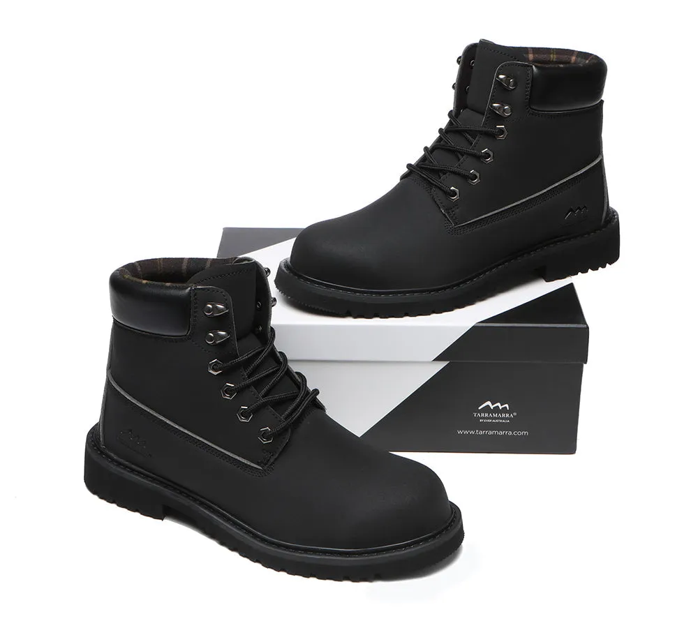 Work Safety Lace Up Boots Men Jaden