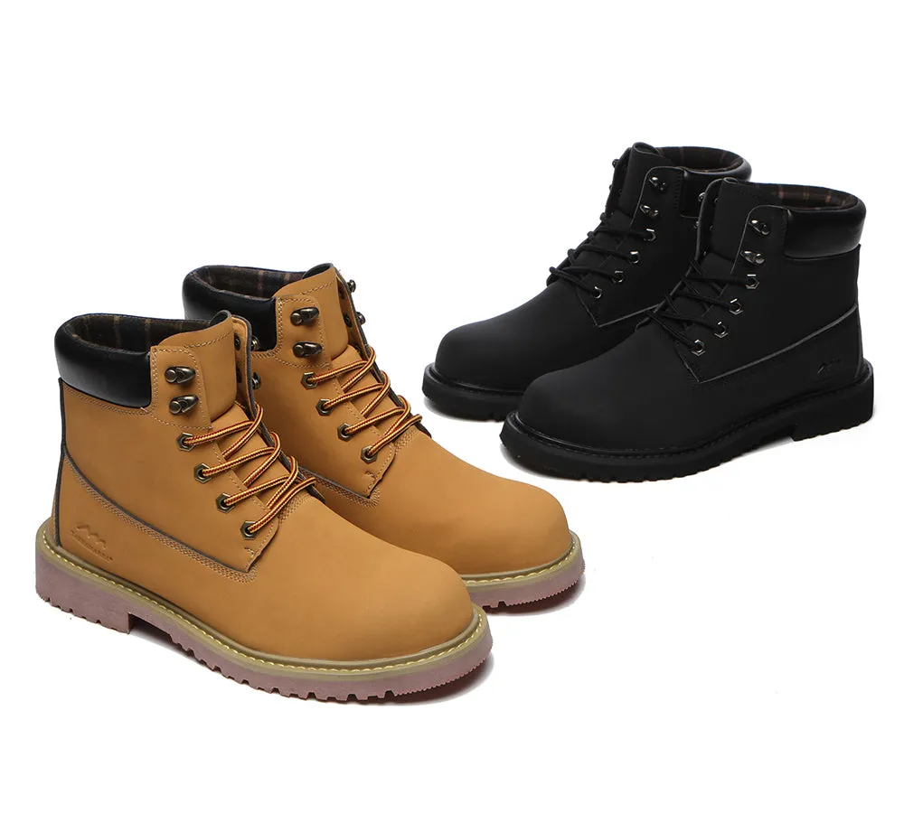 Work Safety Lace Up Boots Men Jaden