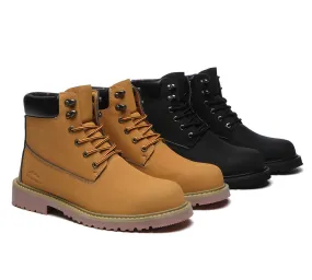 Work Safety Lace Up Boots Men Jaden