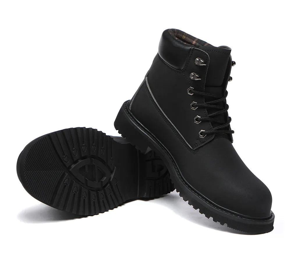 Work Safety Lace Up Boots Men Jaden