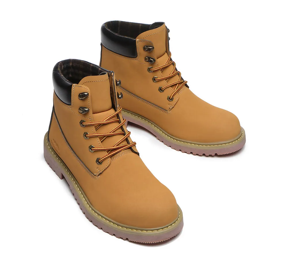 Work Safety Lace Up Boots Men Jaden