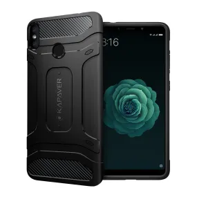 Xiaomi Mi A2 Back Cover Case | Rugged - Black