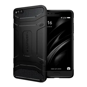 Xiaomi Mi6 Back Cover Case | Rugged - Black